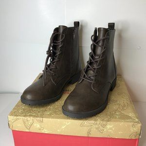 American Rag Women's Brown Lace Up Boots 7.5